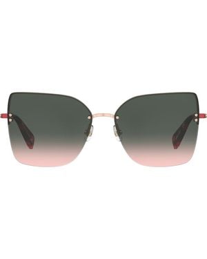 Kate Spade Ariellags 58Mm Gradient Cat Eye Sunglasses - Gray