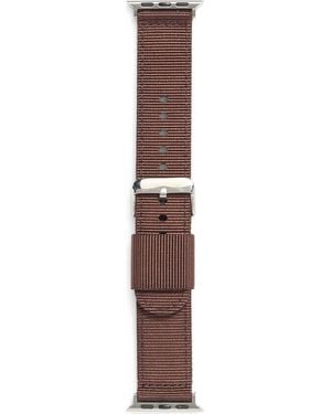 Nordstrom Rack Canvas Smartwatch Band - Brown