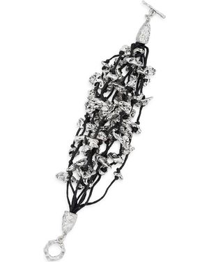 Karine Sultan Corals Bracelet - White