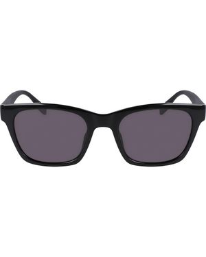 Converse 53Mm Rectangular Sunglasses - Blue