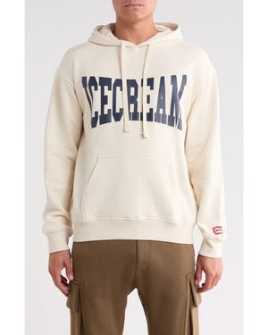 ICECREAM Crystal Graphic Hoodie - White