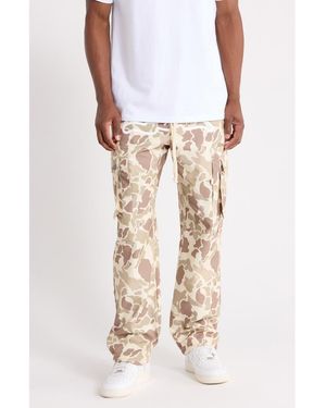 ICECREAM Brush Cargo Pants - Natural