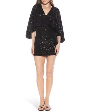 Alexia Admor Ashby Sequin Minidress - Black