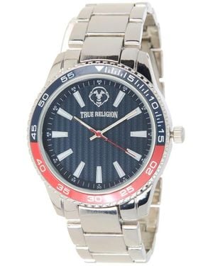 TRUE RELIGION Logo Bracelet Watch, 43Mm - Gray