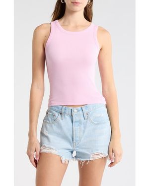 Abound Rib Tank - Blue