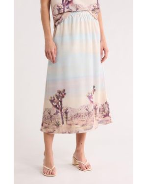 DR2 by Daniel Rainn Desert Scent Maxi Skirt - Multicolor