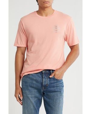 Hurley Everyday Washed Linear Strike Graphic T-Shirt - Orange