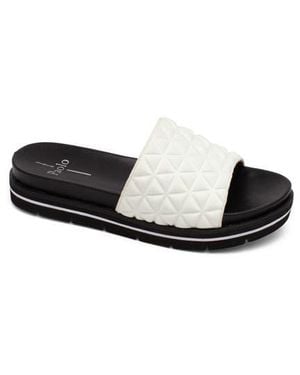 Linea Paolo Leah Slide Sandal - White