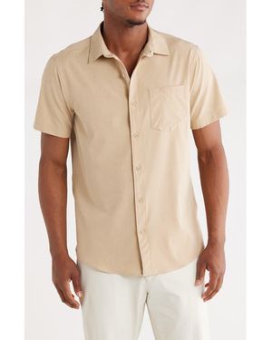 Hurley Tech Chambray Woven Shirt - Natural