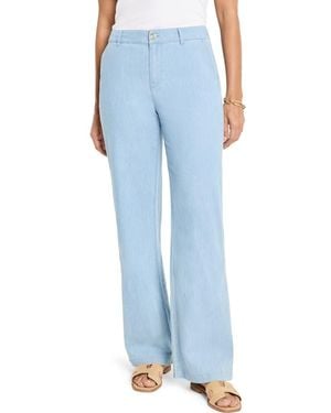 NIC+ZOE Wide Leg Pants - Blue