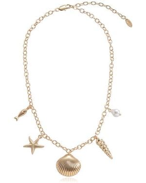Ettika Seaside Treasures Charm Necklace - Metallic