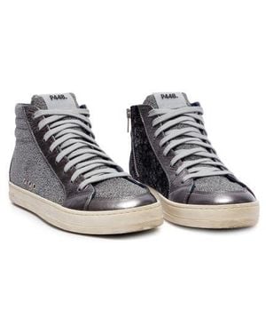 P448 Skate High Top Sneaker - White