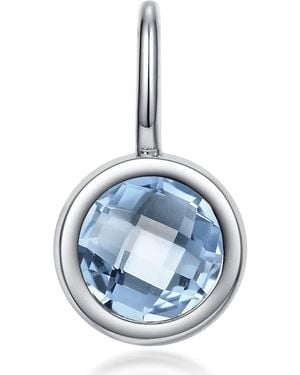Lafonn Simulated Birthstone Pendant - Blue
