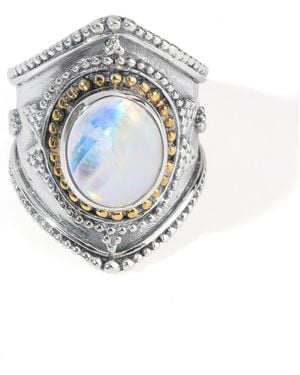YS GEMS Moonstone Ring - Metallic