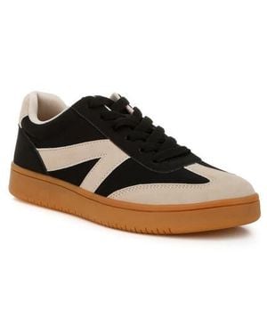 LONDON RAG Zoomer Colorblock Sneaker - Black