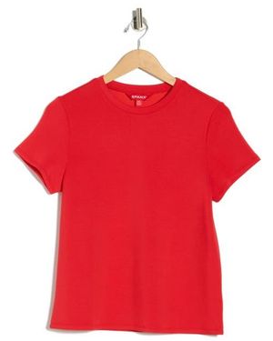 Spanx Modal Blend T-Shirt - Red