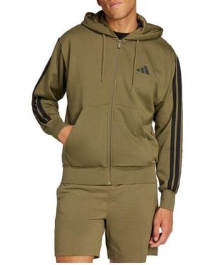adidas Essentials Feelcozy Fleece Hoodie - Green