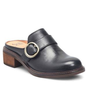 Söfft Tiffany Buckle Clog - Black