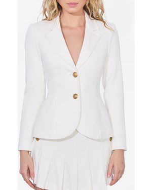 Alice + Olivia Iana Blazer - White