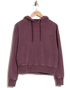 Marika Marin Oversize Fleece Hoodie - Purple