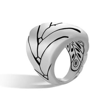John Hardy Modern Chain Large Ring - Gray
