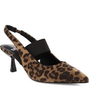 MIA Nicolette Slingback Pump - Brown