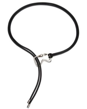 Steve Madden Faux Leather Belt - Black