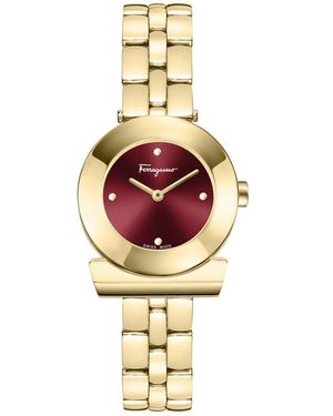 Ferragamo Gancino Bracelet Watch, 27Mm - Metallic