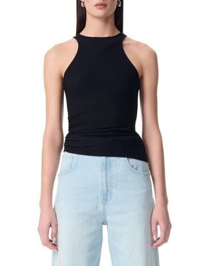 Robert Rodriguez Tiane Racerback Rib Tank - Blue