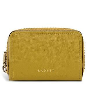 Radley Beech Row Leather Zip Around Wallet - Green