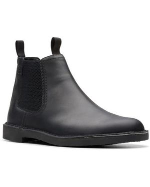 Clarks Shepton Easy Chelsea Boot in Brown for Men Lyst