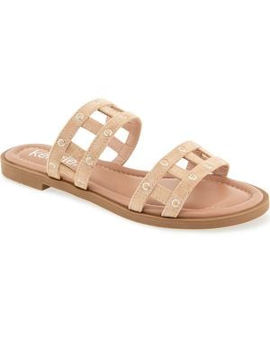 Kensie Malory Slide Sandal - Pink