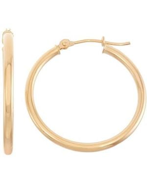 FUZION CREATIONS Hoop Earrings - White