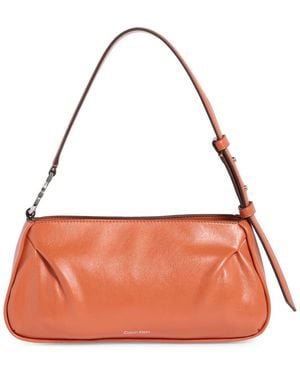 Calvin Klein Tina Shoulder Bag - Orange