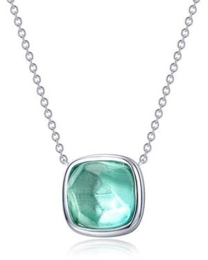 Lafonn Lab-Grown Sapphire Pendant Necklace - Blue