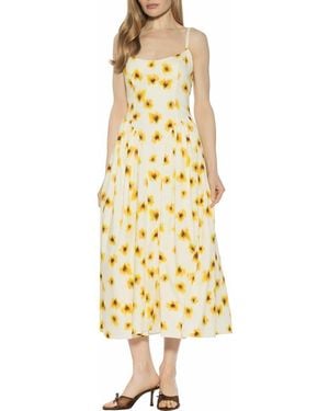 Alexia Admor Thalassa Midi Dress - Metallic