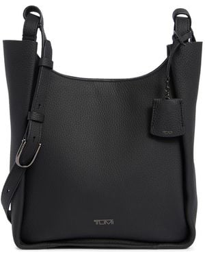 Tumi Francis Leather Crossbody Bag - Black