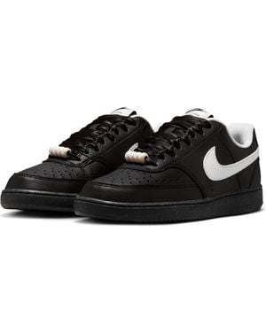 Nike Court Vision Low Sneaker - Black