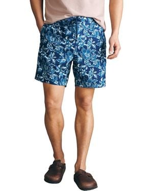 Faherty Sunwashed Board Shorts - Blue