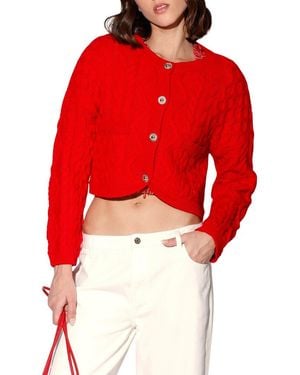 Walter Baker Claire Cardigan - Red