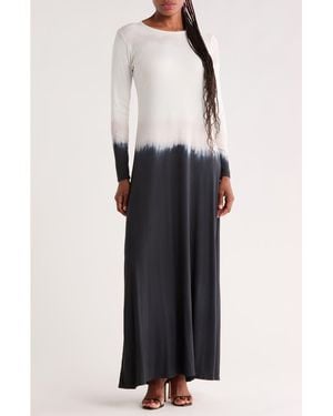 Go Couture Long Sleeve Maxi Dress - White