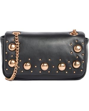 Sam Edelman Kiara Convertible Leather Shoulder Bag - Gray