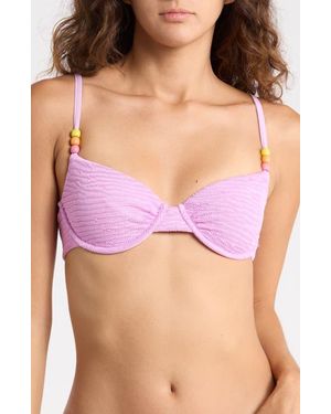 Dippin' Daisy's Costa Underwire Bikini Top - Pink