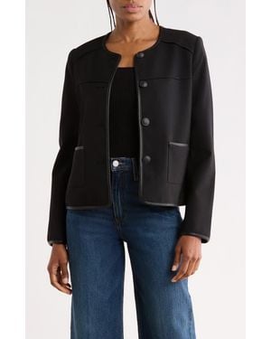 Rag & Bone Mira Wool Blend Jacket - Black