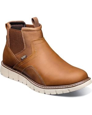 Nunn Bush Karnak Plain Toe Chelsea Boot - Brown