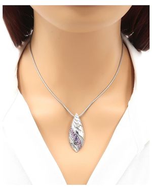 DEVATA Sterling & 18K Cz Marquis Pendant Necklace - Natural