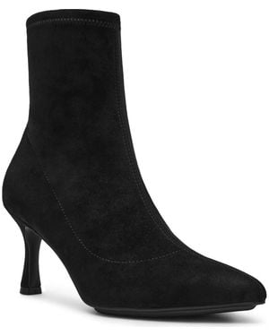 Anne Klein Reese Pointed Toe Boot - Black