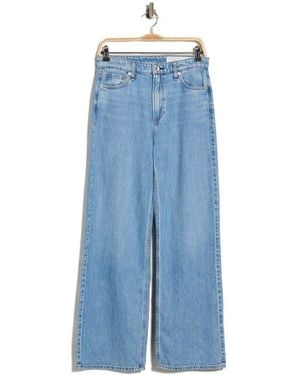 Rag & Bone Lori High Waist Wide Leg Jeans - Blue