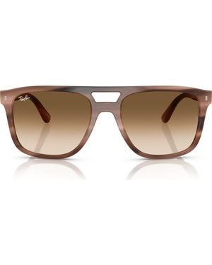 Ray-Ban 58Mm Square Sunglasses - Brown