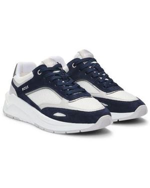 BOSS Skylar Runn Sneaker - Blue